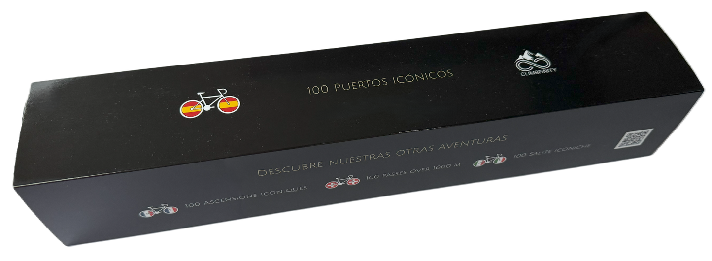100 Puertos Icónicos – Radsport-Rubbelkarte Spanien